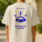 WATCHING THE UNIVERSE | Unisex Terry Oversized Tee